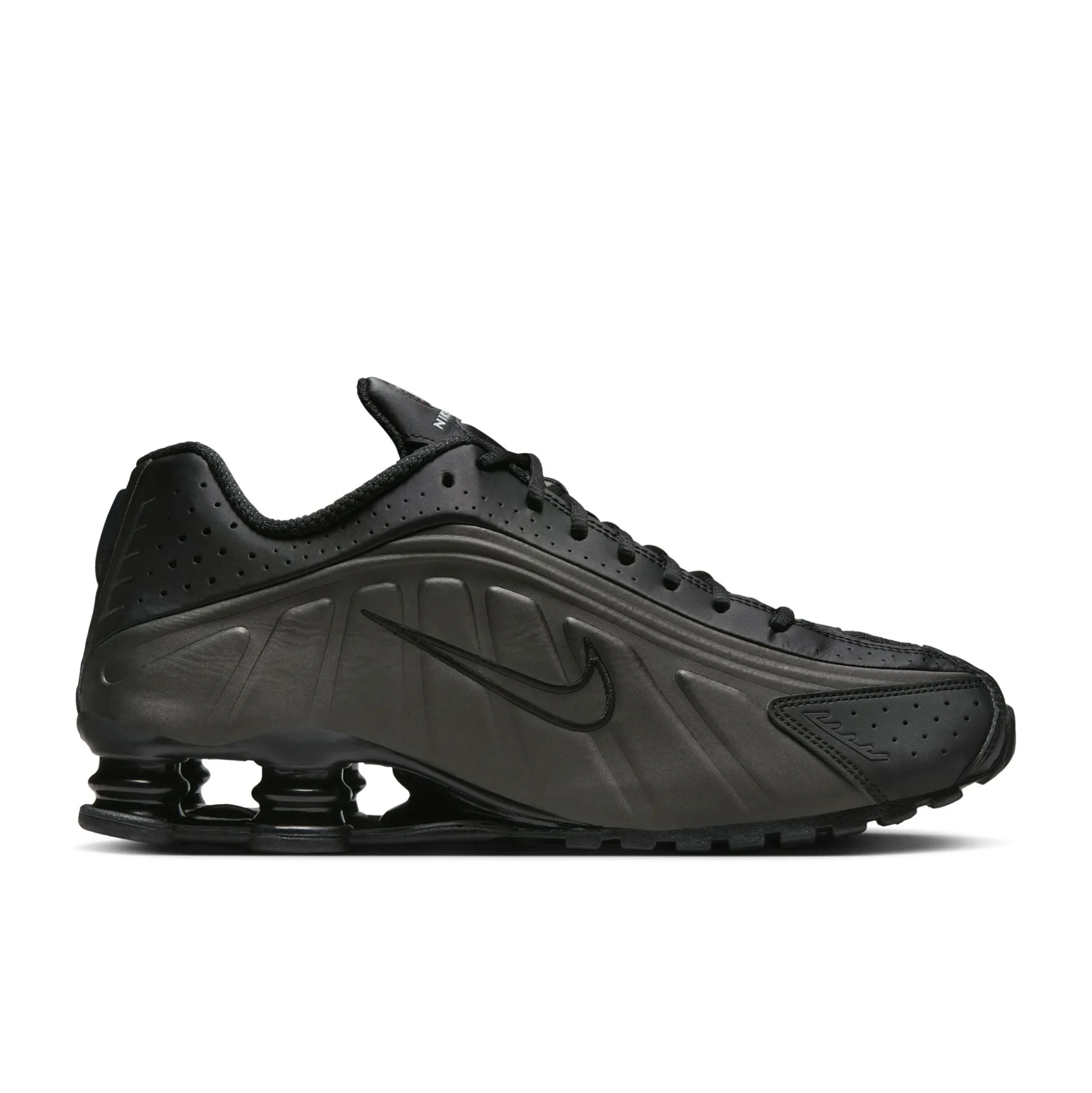 Shox R4 Black Bright Crimson