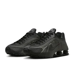 Shox R4 Black Bright Crimson