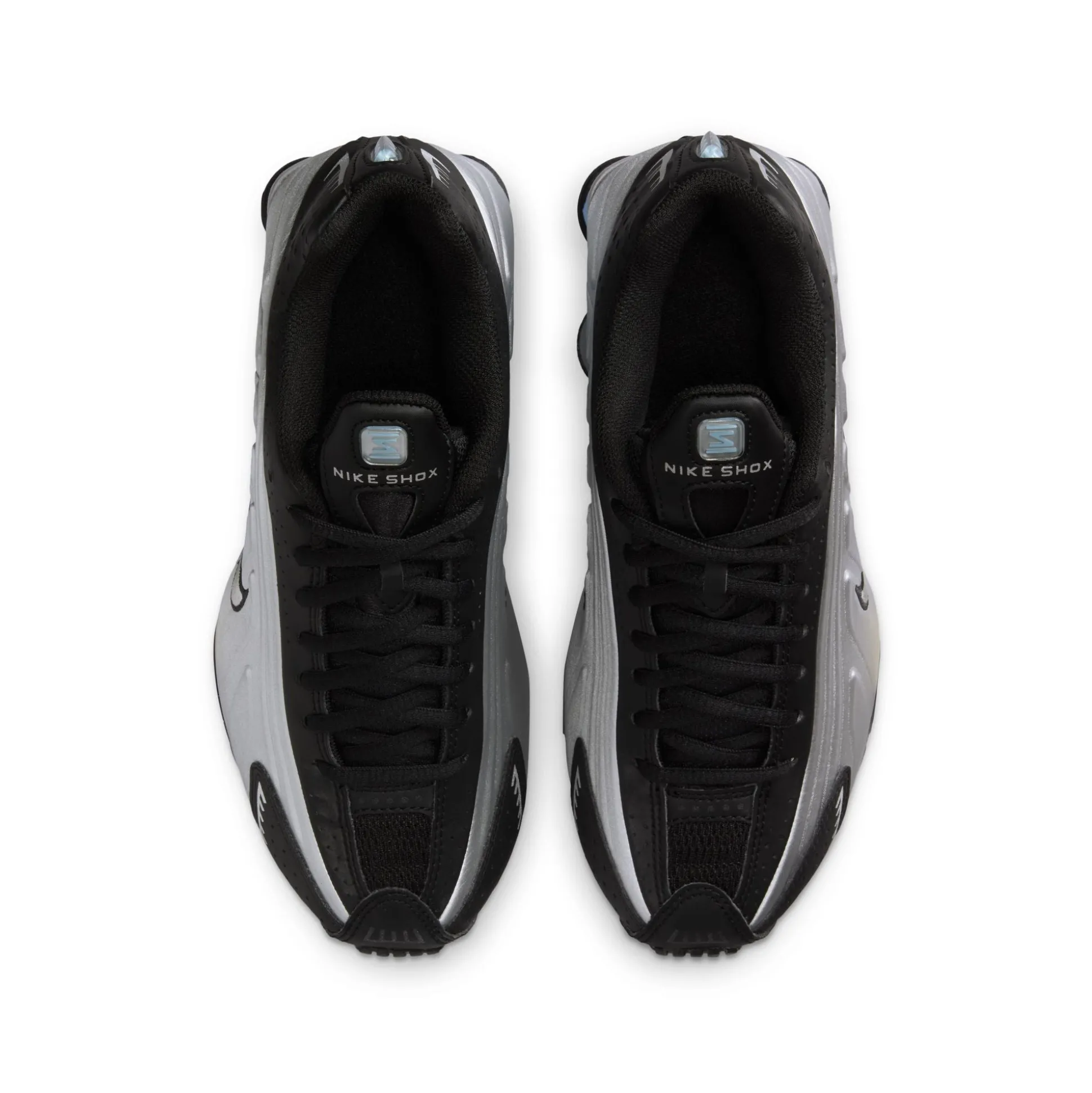 Shox R4 Metallic Silver / Black Psychic GS