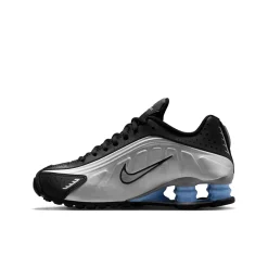 Shox R4 Metallic Silver / Black Psychic GS