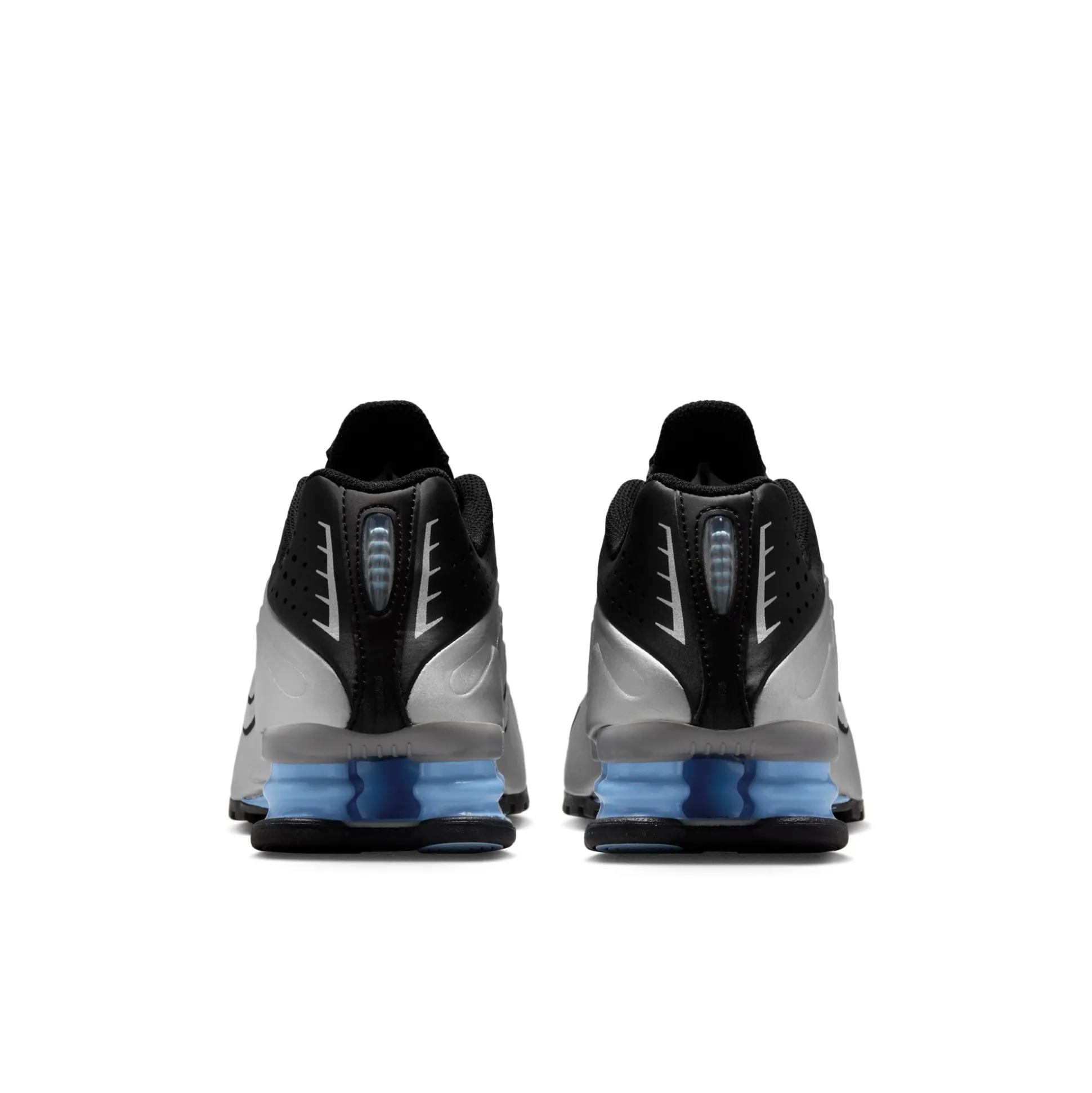 Shox R4 Metallic Silver / Black Psychic GS