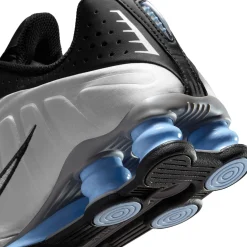 Shox R4 Metallic Silver / Black Psychic GS