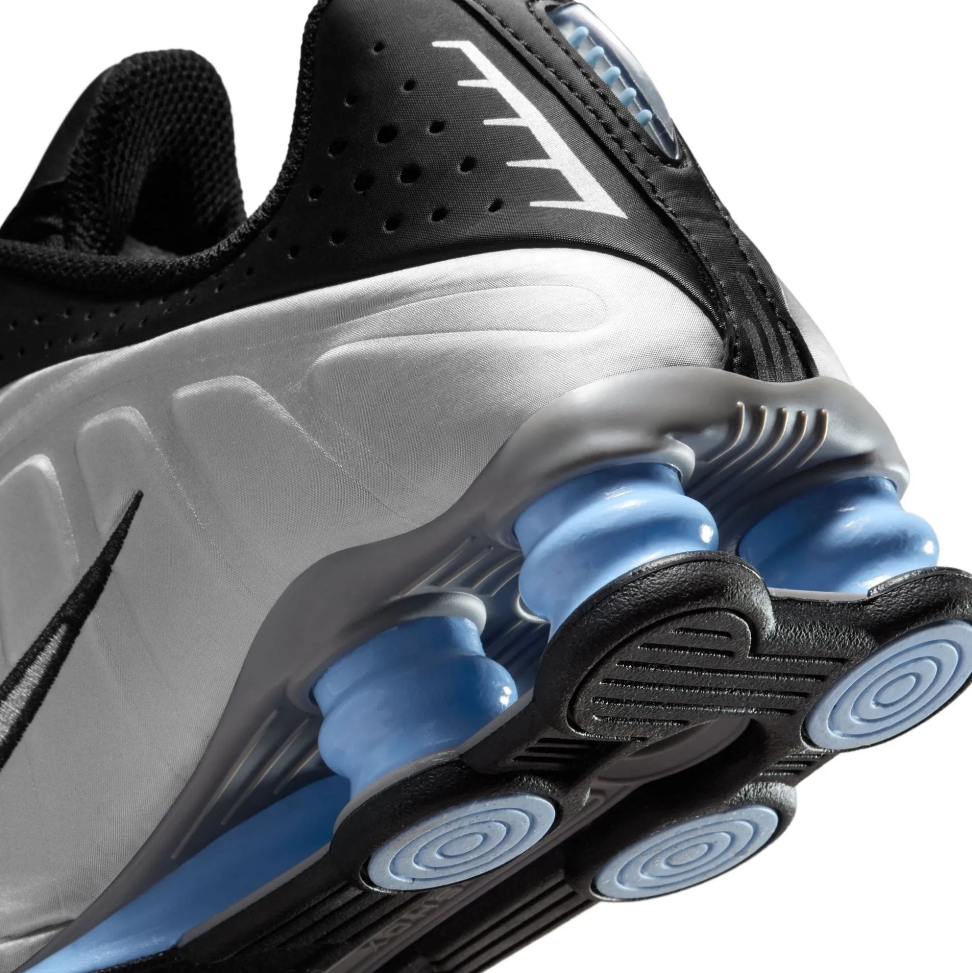 Shox R4 Metallic Silver / Black Psychic GS