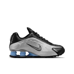 Shox R4 Metallic Silver / Black Psychic GS