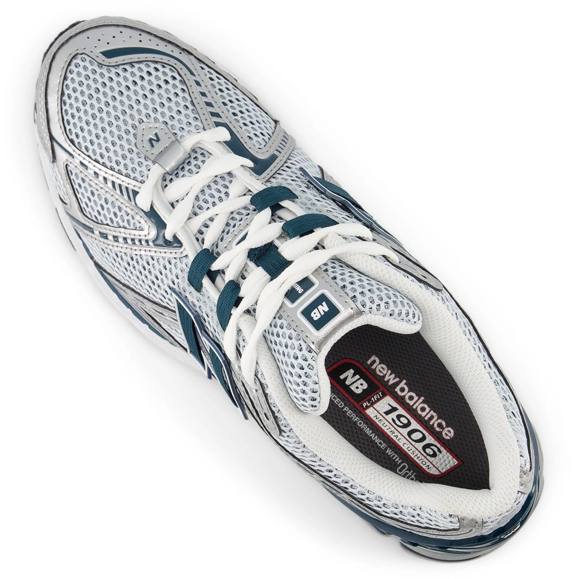 1906 Silver Metallic / Deep Ocean