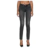Skinny Mid Rise Jeans