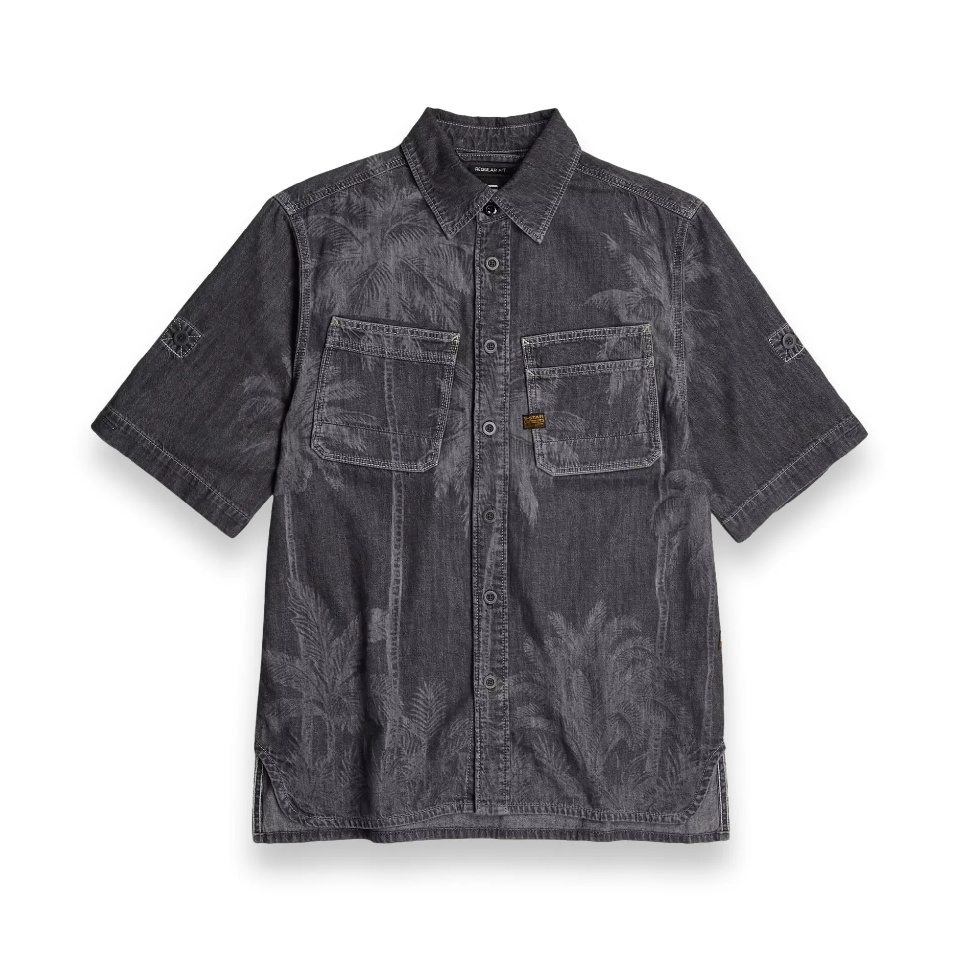 Slanted Double Pocket Shirt