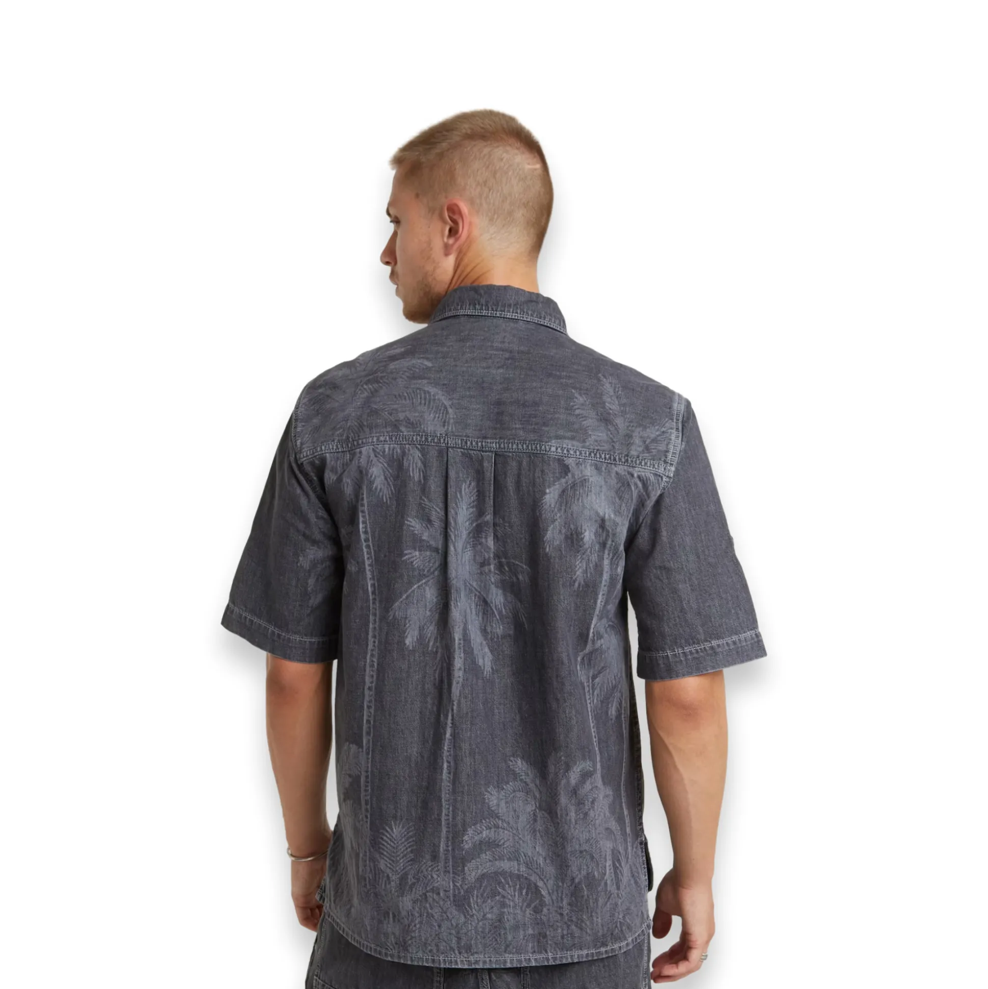 Slanted Double Pocket Shirt