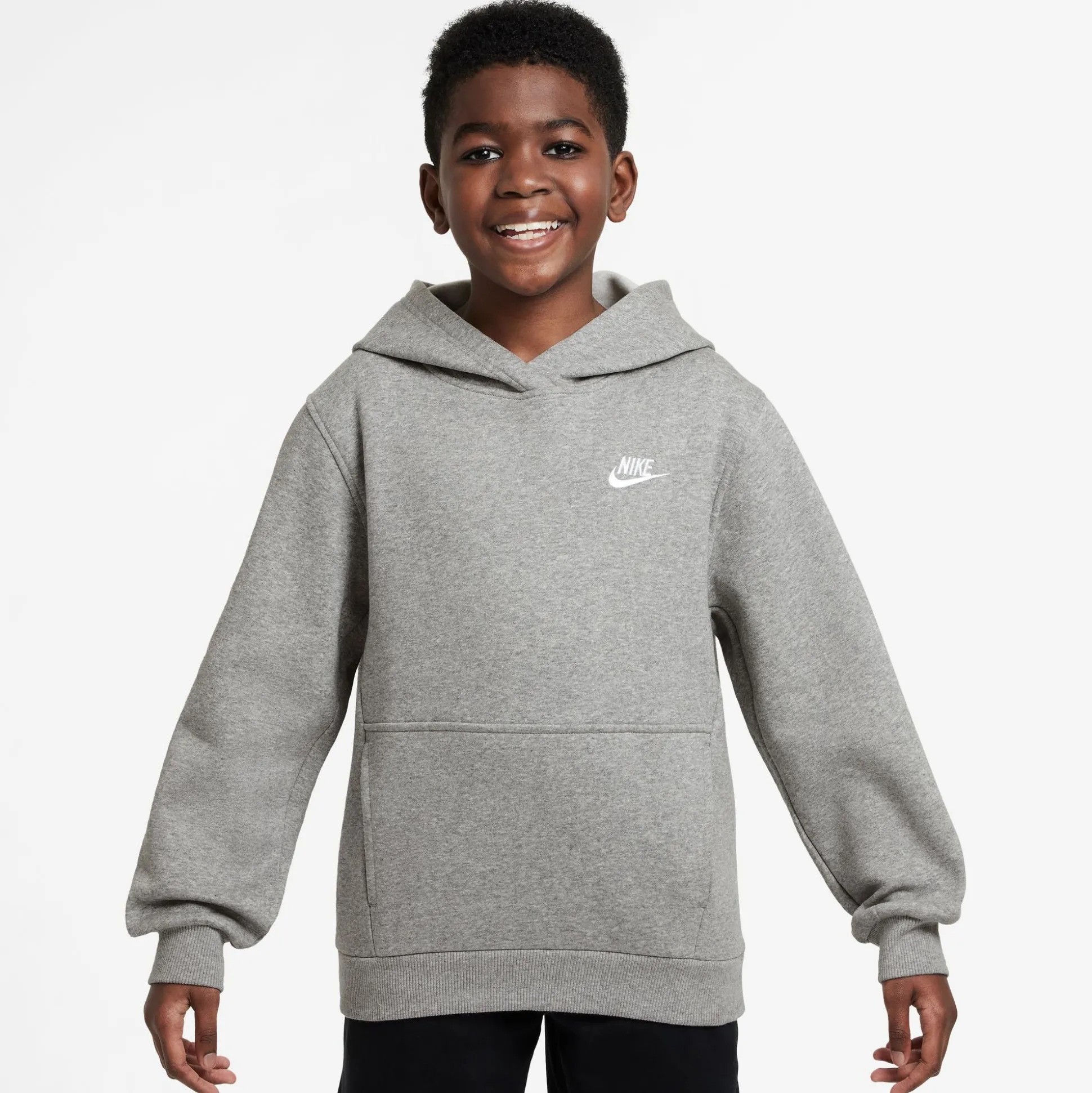 Sportswear Club Fleece Big Kids' Pullover Hoodie
