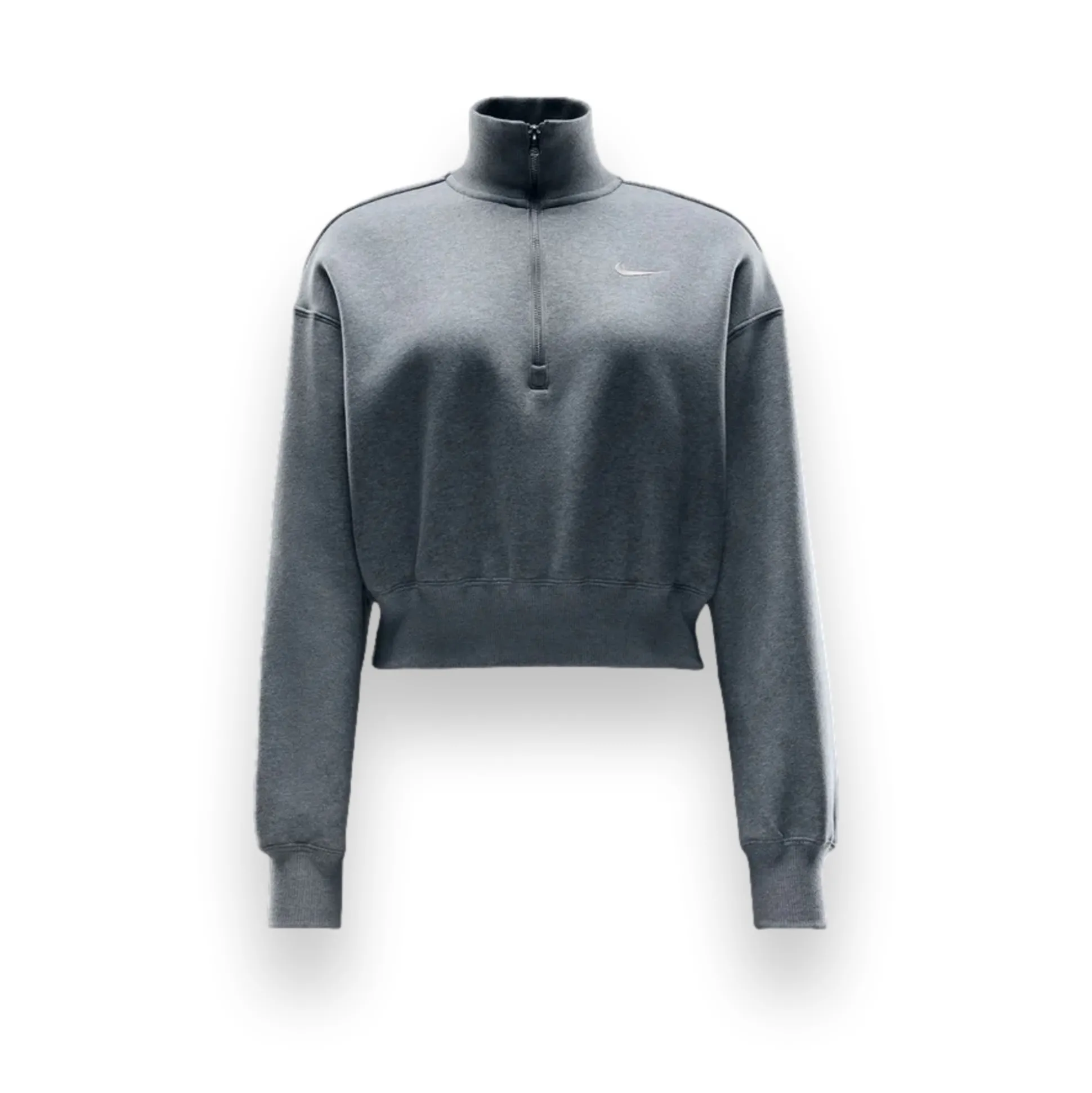 Sportswear Phoenix Fleece Oversized Half-Zip Crop Sweatshirt