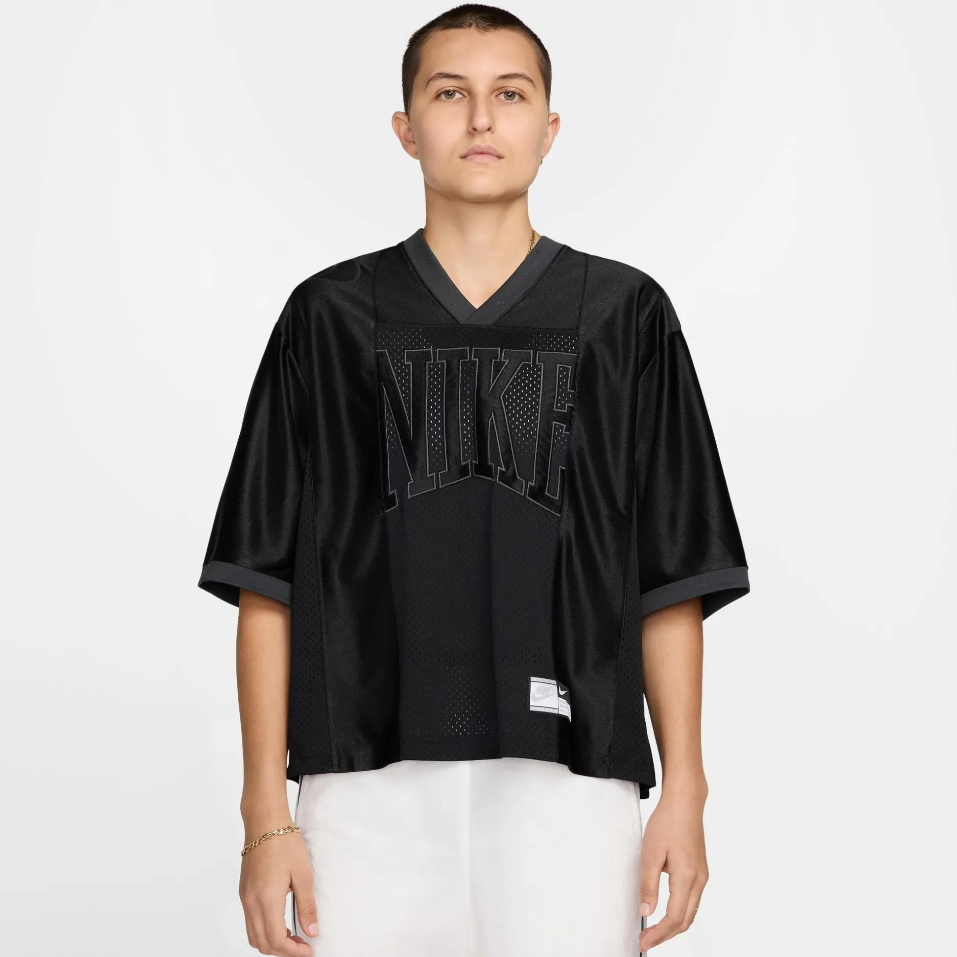 Sportswear Street Oversized Short-Sleeve Graphic Jersey