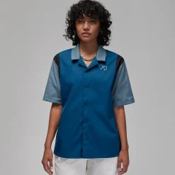 Ss Button-Up Shirt Top
