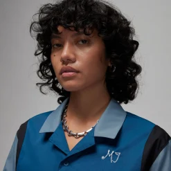 Ss Button-Up Shirt Top