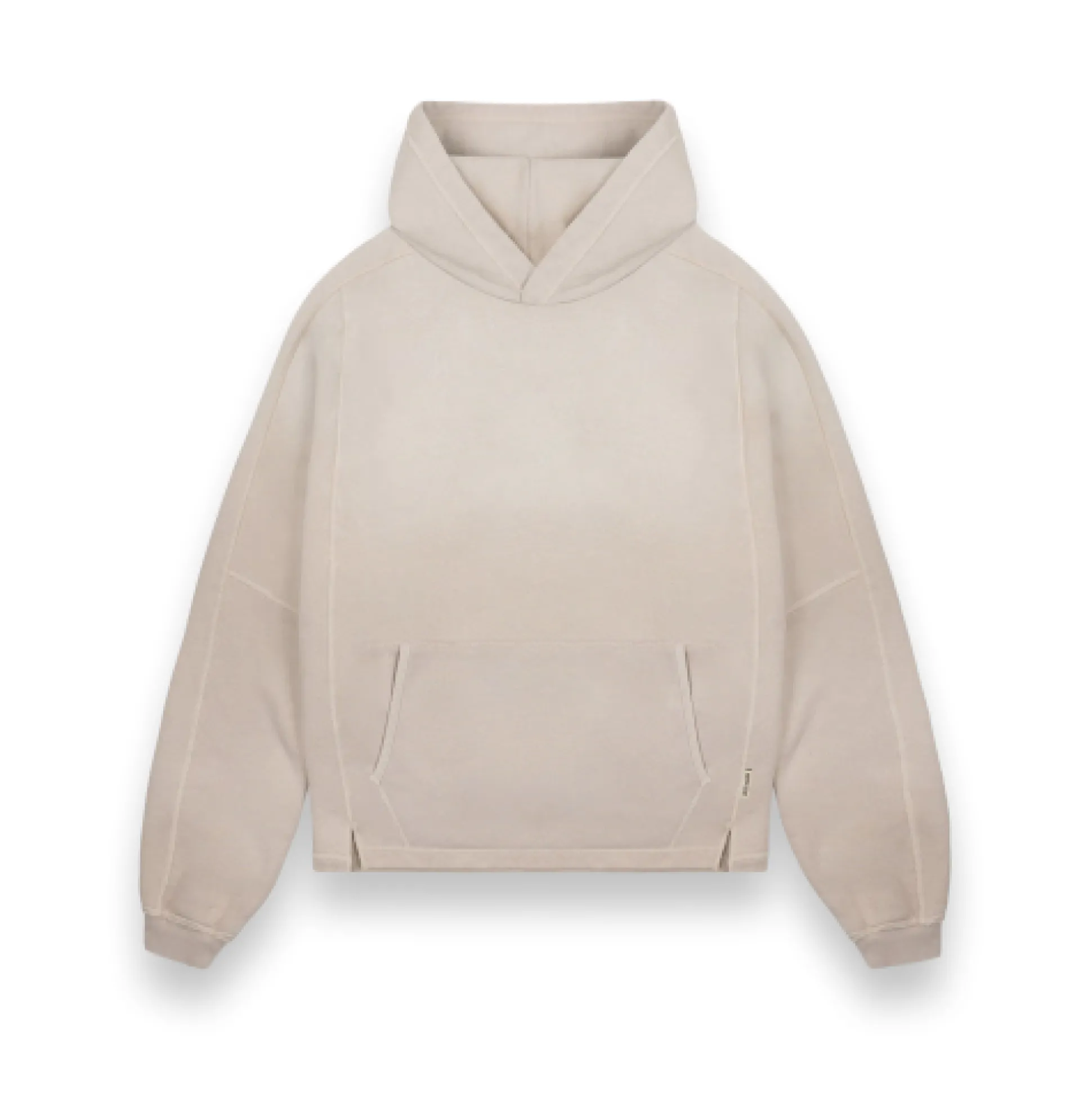 Stepped Hem Hoodie