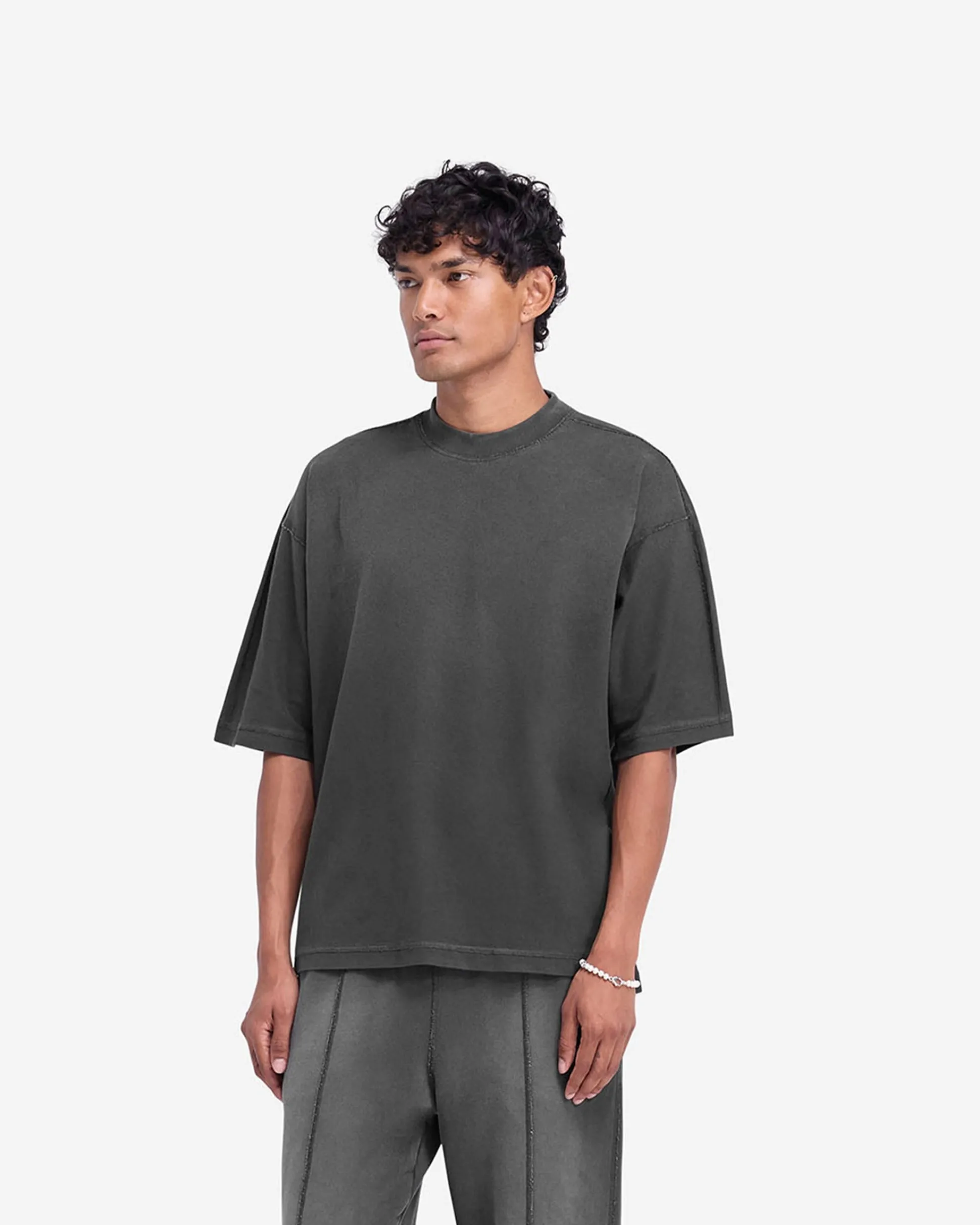 Stepped Hem T-Shirt