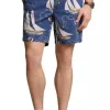 Straight Fit Sailboat Shorts