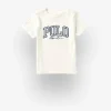 Striped-Logo Cotton Jersey Tee