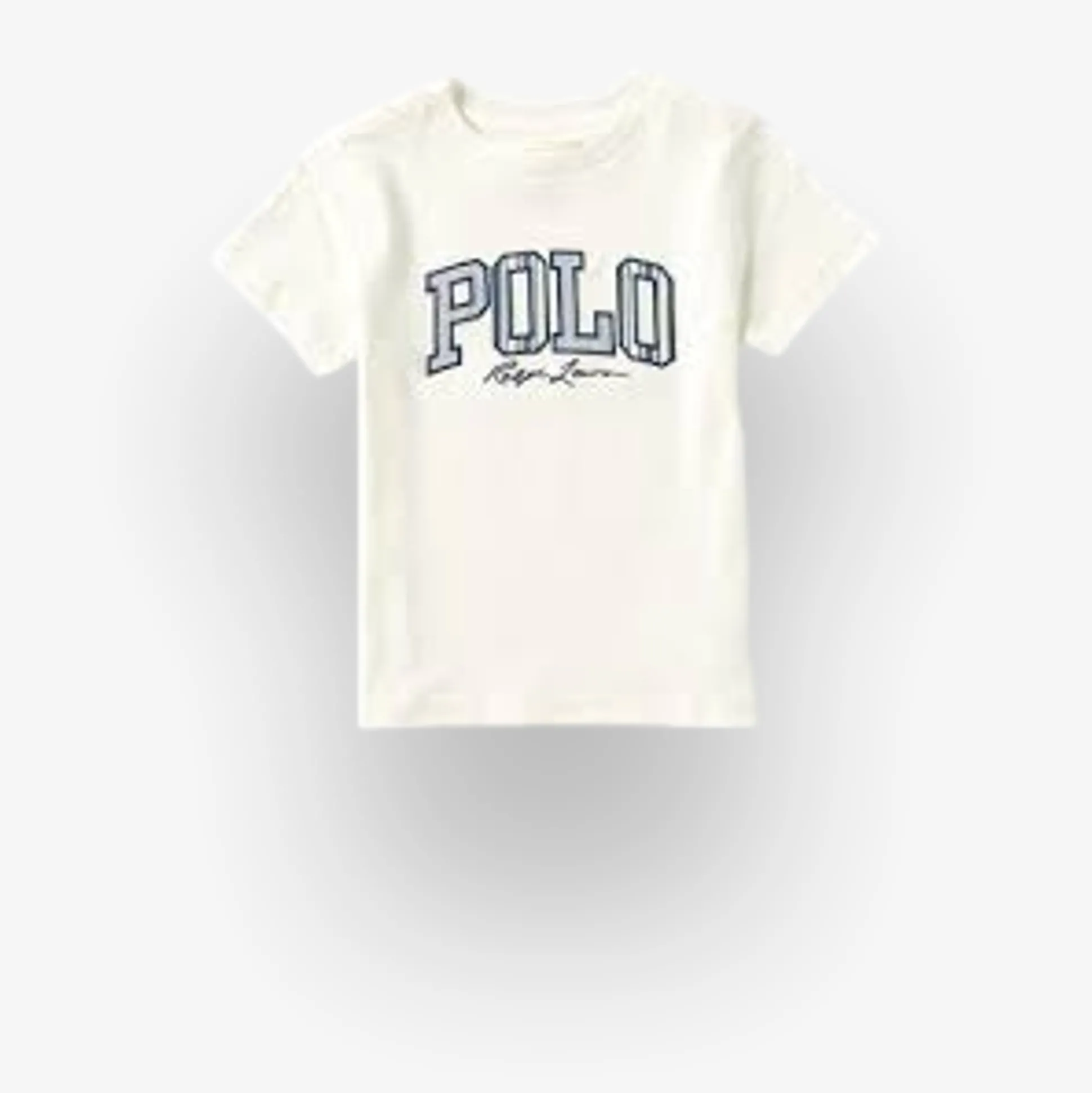Striped-Logo Cotton Jersey Tee