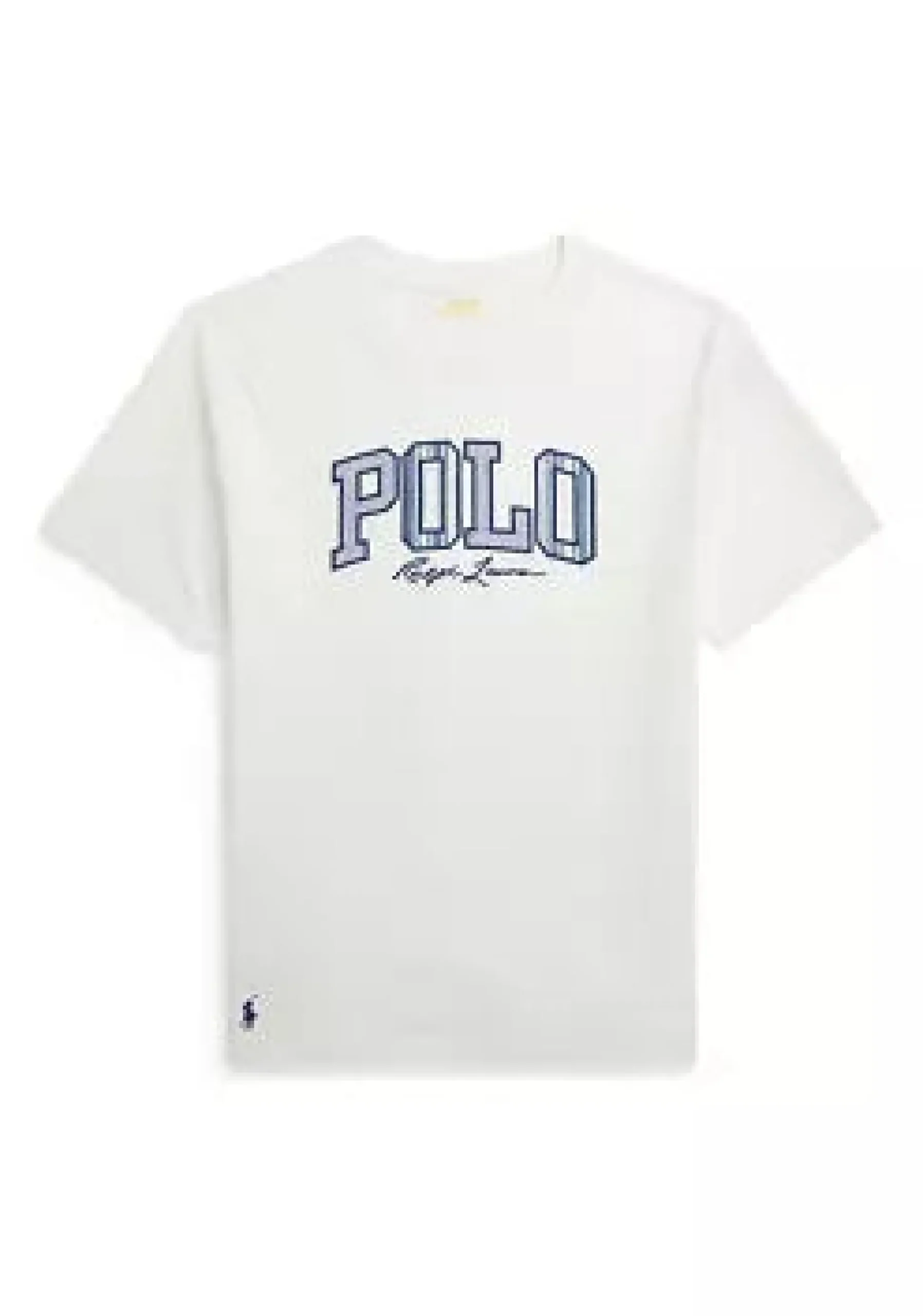 Striped-Logo Cotton Jersey Tee
