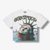 Sunken Liberty Short Sleeve T-Shirt White