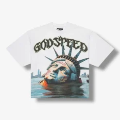 Sunken Liberty Short Sleeve T-Shirt White