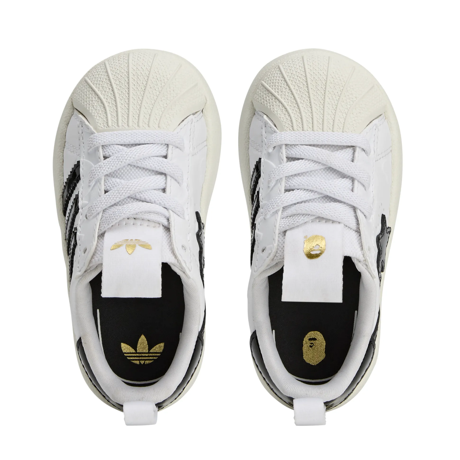 Superstar 360 Bape White Black TD