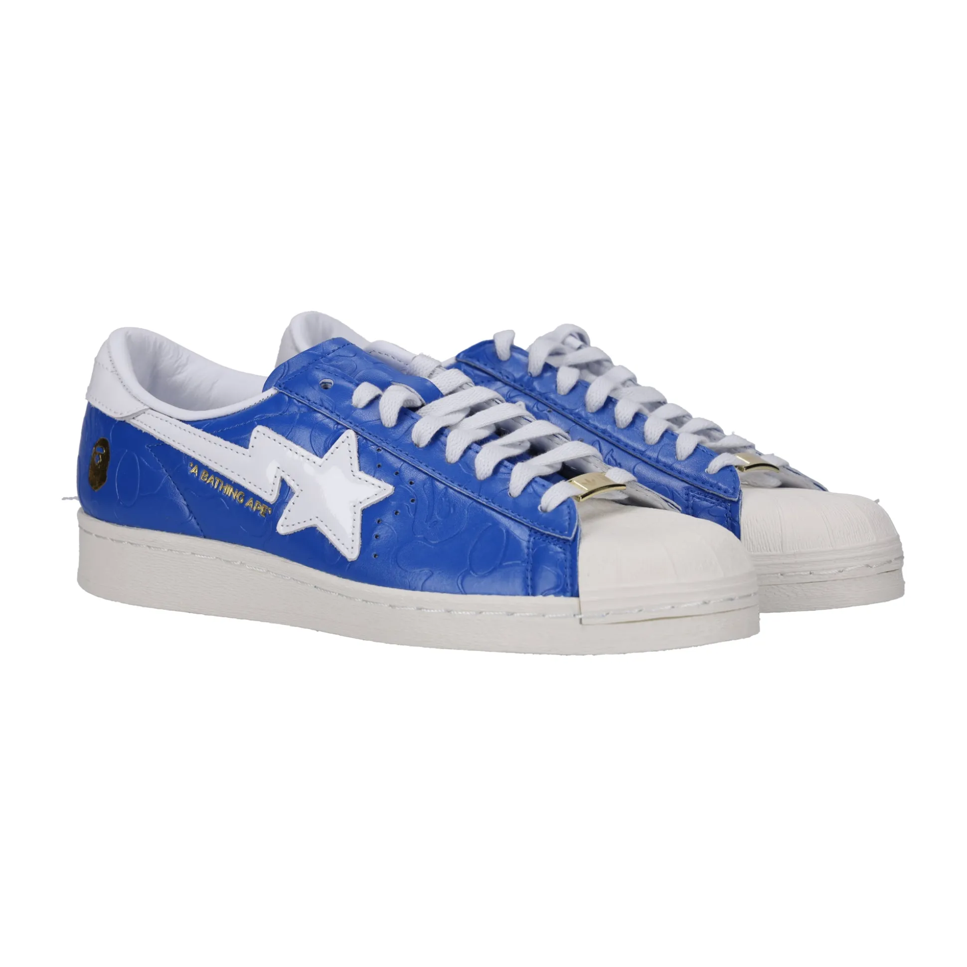 Superstar Vintage Bape Blue White