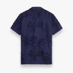 Terry Jacquard Short Sleeve Shirt