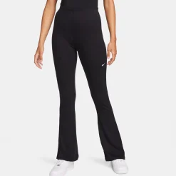 Tight Mini-Rib Flared Leggings