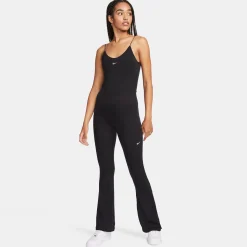 Tight Mini-Rib Flared Leggings