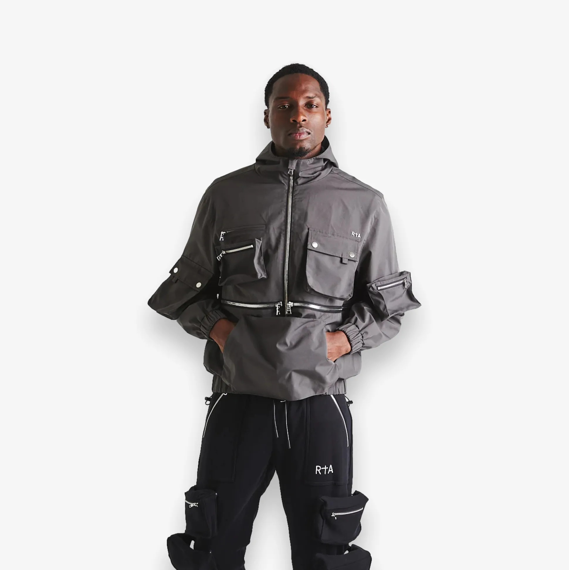 Travis Jacket Slate Grey