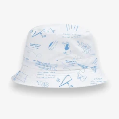 UV Sketch Print Packable Bucket Hat