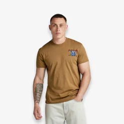 Vest Back Graphic T-Shirt