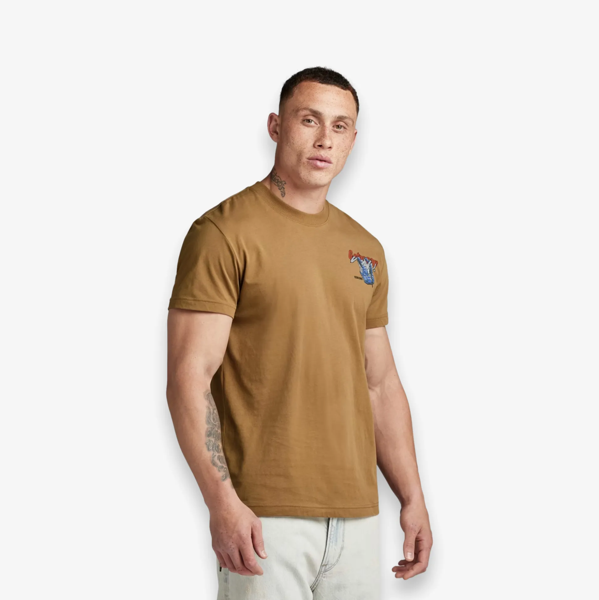 Vest Back Graphic T-Shirt