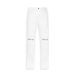 White Rest In peace Brynat skinny Jeans