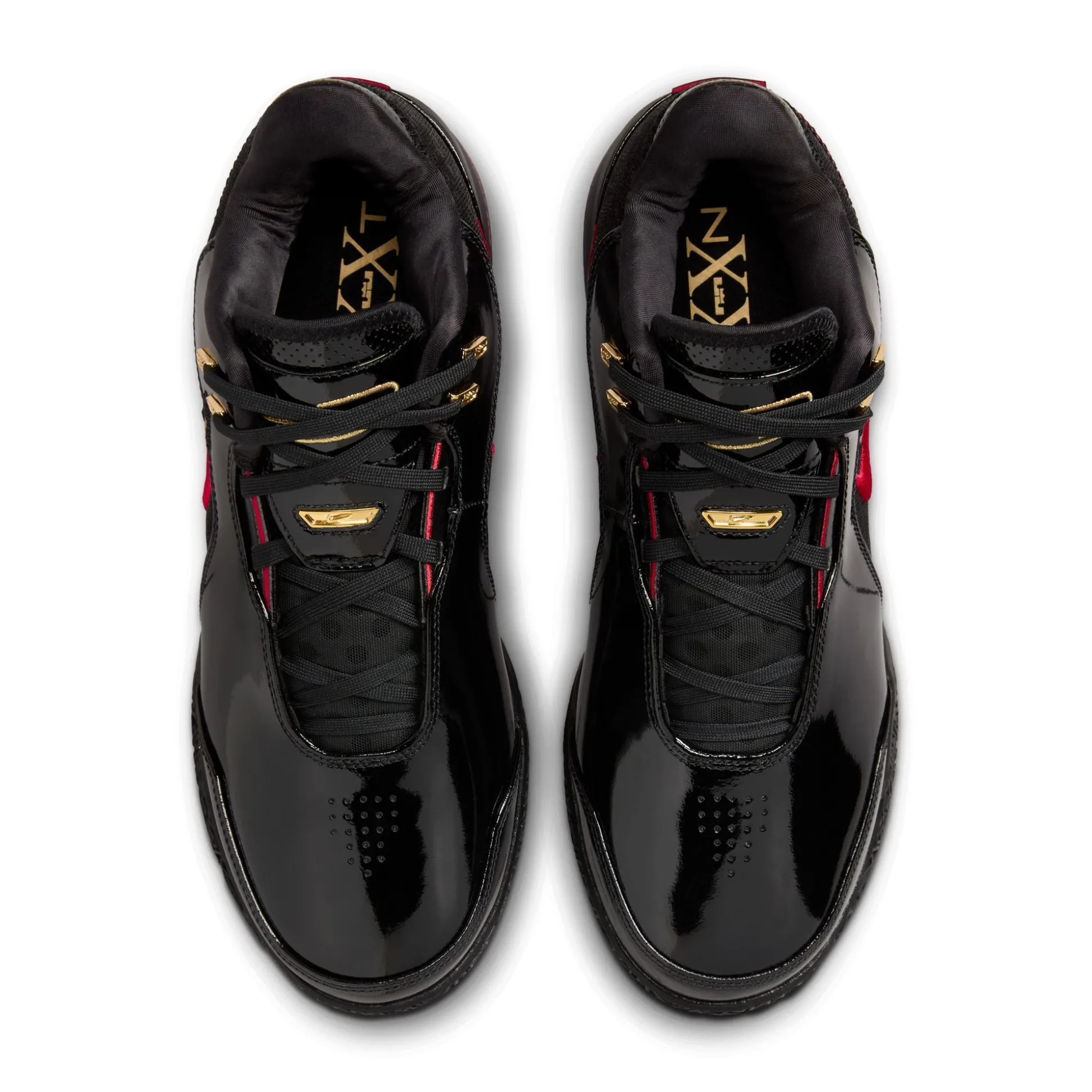 Zoom LeBron NXXT Gen AMPD Black University Red