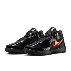 Zoom LeBron NXXT Gen AMPD Black University Red