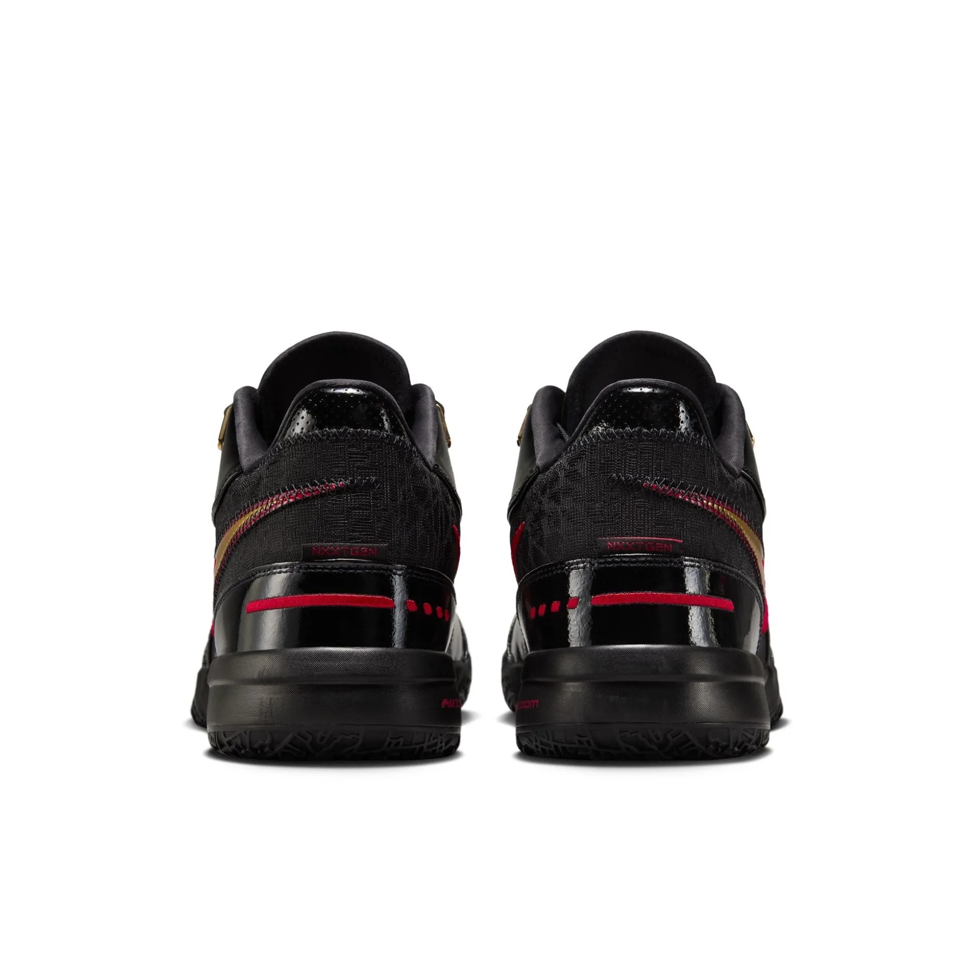 Zoom LeBron NXXT Gen AMPD Black University Red